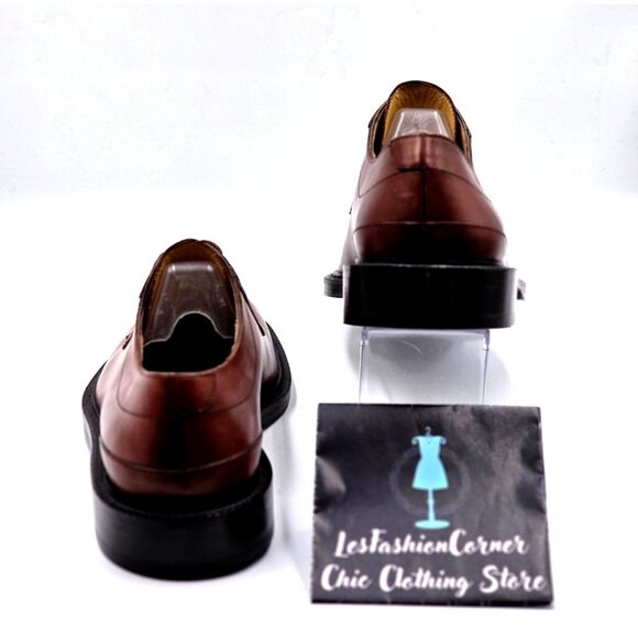 Cole Haan Mens Country Brown Leather Oxford Dress Shoes Sz 9D Made In Italy 2234 main image 4